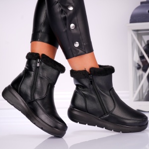 Ghete Dama - WarmFold YE5832-1 Black - Img 2