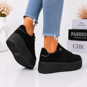 Pantofi Casual CC - H58 Black - Img 4