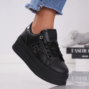 Pantofi Casual Crystal Touch - MK191 Black
