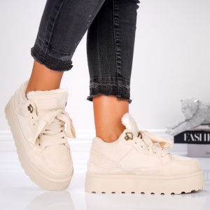 Pantofi Casual UG - 3AXJ1 Beige