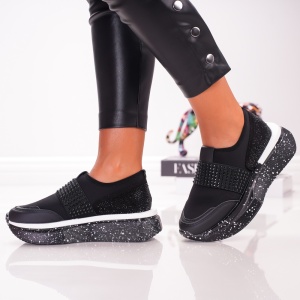 Pantofi Sport Easy - 3AL22 Black - Img 4