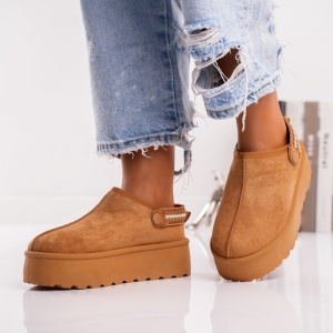 Papuci Casual UG - BK320 Camel - Img 4