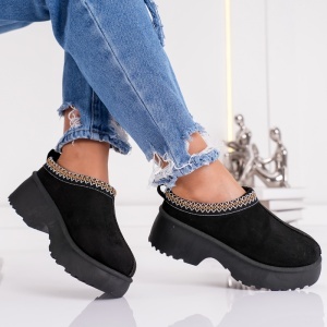 Papuci Casual UG - UrbanLift BK301 Black - Img 3