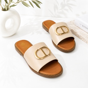 Papuci Dama - BG238 Beige