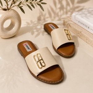 Papuci Dama - M536 Beige