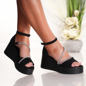 Sandale cu Platforma - 3Y9 Black - Img 2