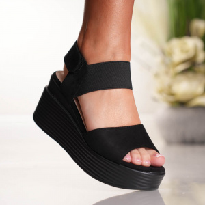 Sandale cu Platforma - C-1 Black - Img 1