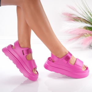 Sandale Dama - LL-372 Fuchsia - Img 4