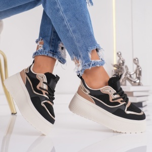 Sneakers Dama UG High - MK072 Black - Img 2