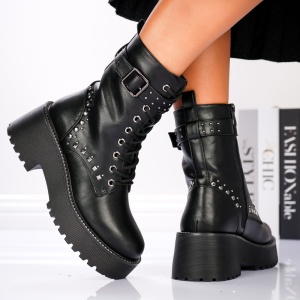 Ghete Casual - B24-1506B Black - Img 1