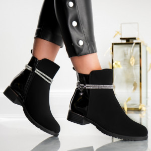Ghete Casual Evelyn - ABC-956 Black - Img 2