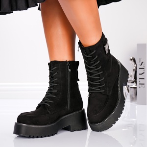 Ghete Casual Gloria - B24-1507A Black - Img 4