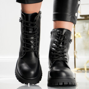 Ghete Casual Janette - ABC-966 Black - Img 3