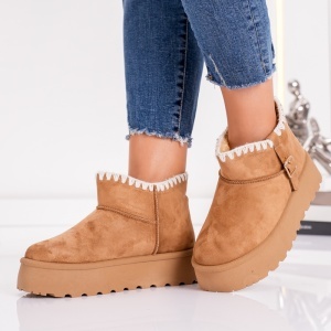 Ghete Casual UG -CozyBelt VL255 Camel - Img 6