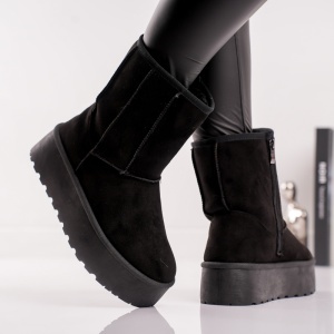 Ghete Casual UG - NordicRise BK321 Black - Img 3