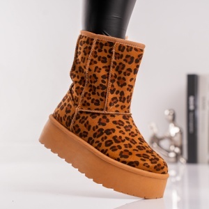 Ghete Casual UG - NordicRise BK321 Leopard - Img 2