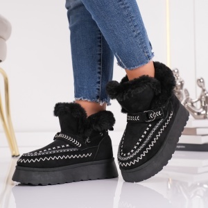 Ghete Casual UG - SnowBelt NB776 Black - Img 6
