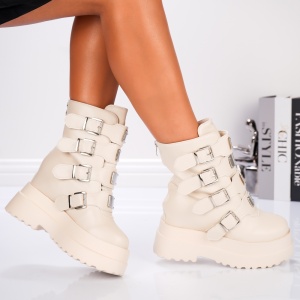 Ghete Dama - 3WL27 Beige - Img 3