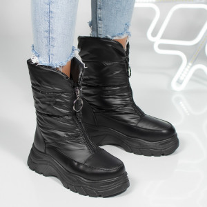 Ghete Dama Apreschiuri Hanna Plus - BE21020 Black - Img 1