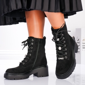 Ghete Dama - B24-1660 Black - Img 4