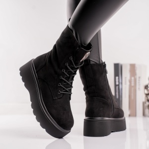 Ghete Dama Doma - UrbanLace HX1117B Black - Img 3