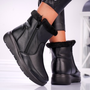 Ghete Dama - WarmFold YE5832-1 Black - Img 3