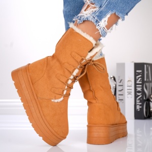 Ghete Tip UG - CozyLift B24-1589 Camel - Img 2