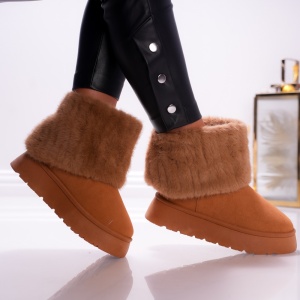 Ghete Tip UG - FurWarm B24-1595G Camel - Img 3