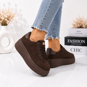 Pantofi Casual CC - H30 Brown - Img 4