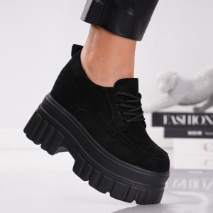 Pantofi Casual Class Go - A5213 Black - Img 2