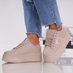 Pantofi Casual Crystal Touch - MK191 Khaki - Img 4