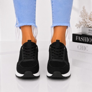Pantofi Sport Dama Lola - LA350 Black - Img 6