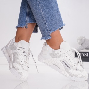 Pantofi Sport DynamicStyle - 536 White - Img 2