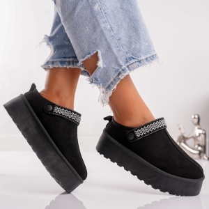 Papuci Casual UG - BK320 Black - Img 3