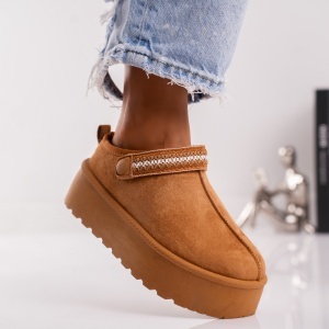 Papuci Casual UG - BK320 Camel