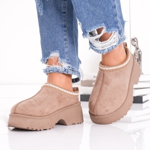 Papuci Casual UG - UrbanLift BK301 Khaki - Img 4