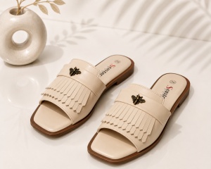 Papuci Dama - PS69 Beige