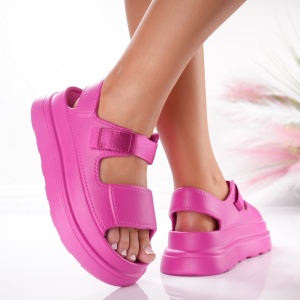Sandale Dama - LL-372 Fuchsia - Img 1