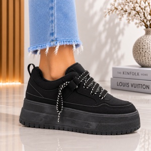 Sneackers Dama Urban Edge - KM21 Black - Img 3