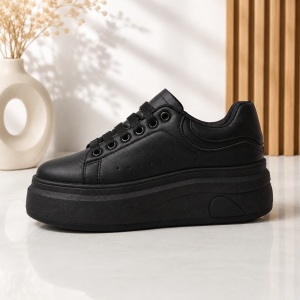 Sneakers Dama Platforma NOVA - JX888 Black - Img 3