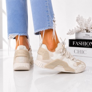 Sneakers Damă Urban Edge - BL670P Beige