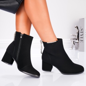 Botine Dama - B24-1522 Black - Img 2