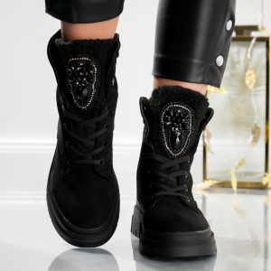 Ghete Casual Cleopatra - ABC-959B Black - Img 5
