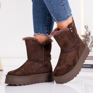 Ghete Casual UG Arctic Lift- VL257 Coffee - Img 3