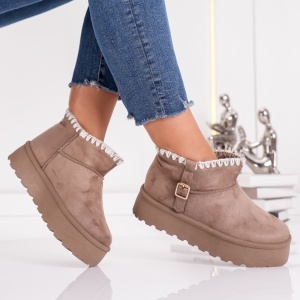 Ghete Casual UG - CozyBelt VL255 Khaki - Img 5