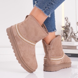 Ghete Casual UG - CozyLine BK331 Khaki - Img 3