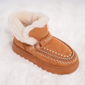 Ghete Casual UG - SnowBelt NB776 Camel - Img 5