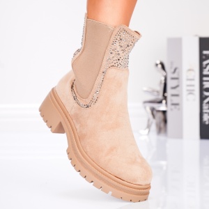 Ghete Dama - Aria Spark Boots SH1360 Khaki