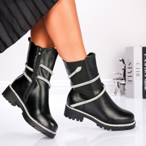 Ghete Dama - B24-1553 Black - Img 2