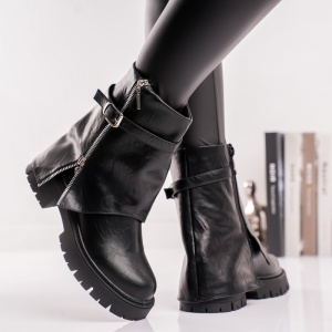 Ghete Dama Gloria - HX1113 Black - Img 2